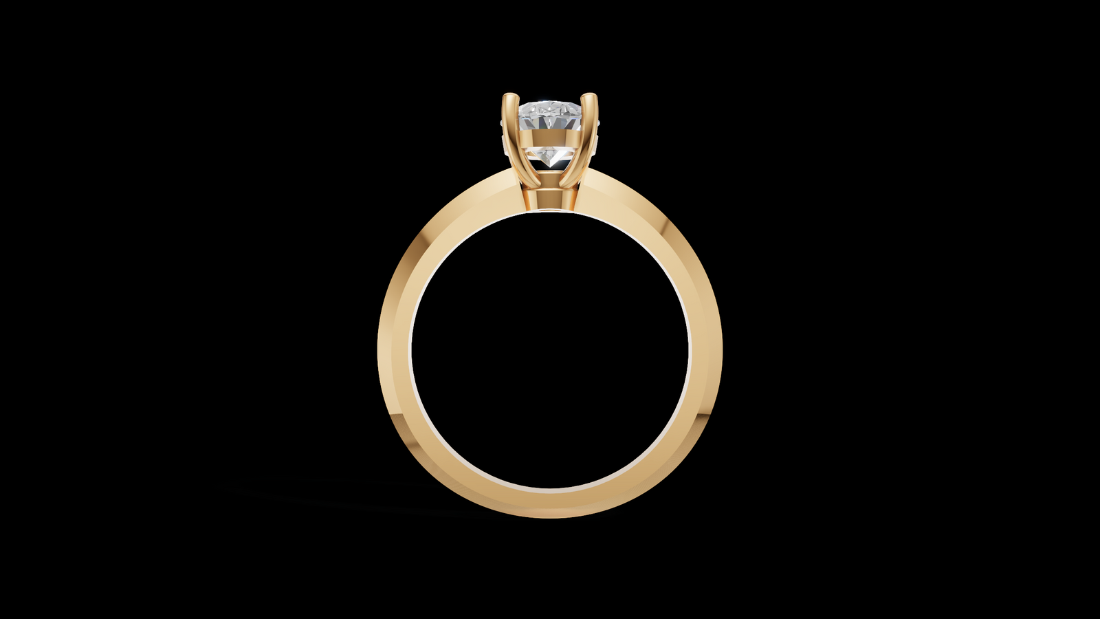 Big Knife Oval - Oro Amarillo - Imagen 2