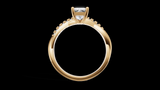 Twist Set 1ct Emerald - Oro Amarillo - Imagen 2