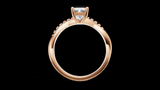 Twist Set 1ct Emerald
