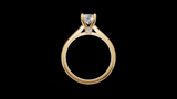 Catedral Minimalista 0.50ct 4u - Oro Amarillo - Imagen 2