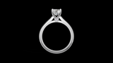Catedral Minimalista 0.50ct 4u - Oro Blanco - Imagen 2