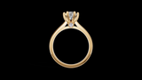 Catedral Minimalista 0.50ct 6u - Oro Amarillo - Imagen 2