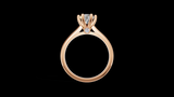Catedral Minimalista 0.50ct 6u - Oro Rosa - Imagen 2