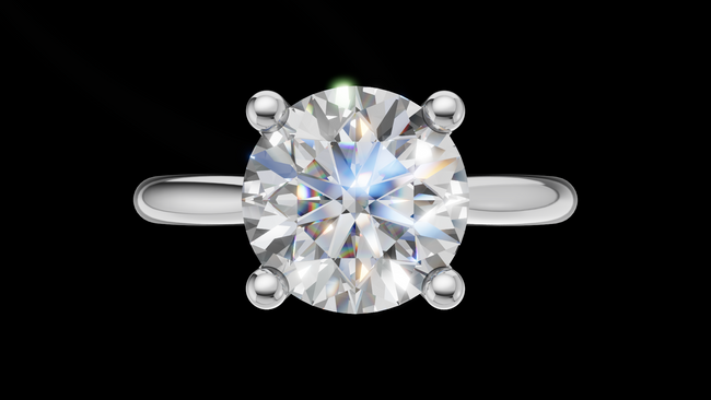 Catedral Minimalista 1ct 4u - Oro Blanco - Imagen 1
