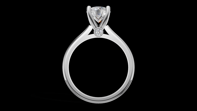 Catedral Minimalista 1ct 4u - Oro Blanco - Imagen 2