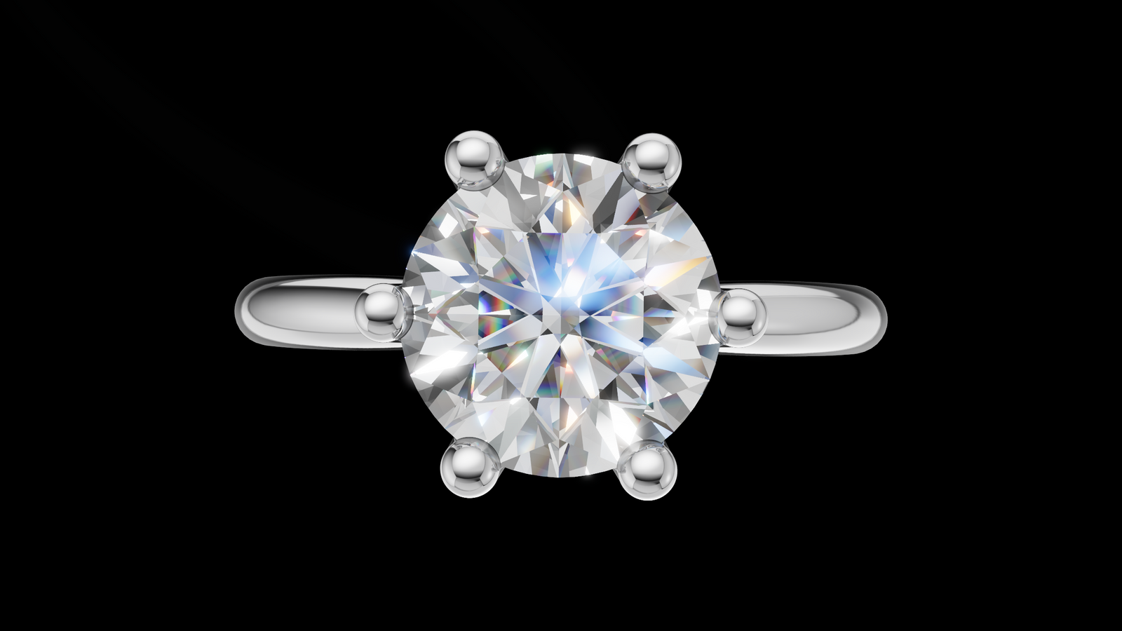 Catedral Minimalista 1ct 6u - Oro Blanco - Imagen 1
