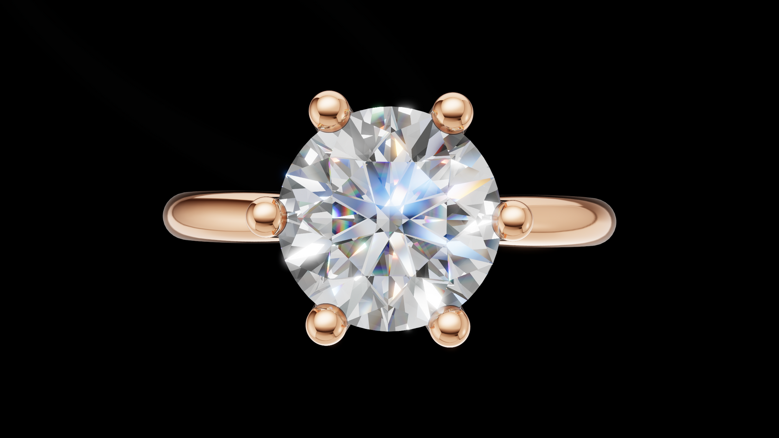 Catedral Minimalista 1ct 6u - Oro Rosa - Imagen 1