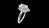 Media Caña 1.5ct Pera - Oro Blanco - Imagen 3